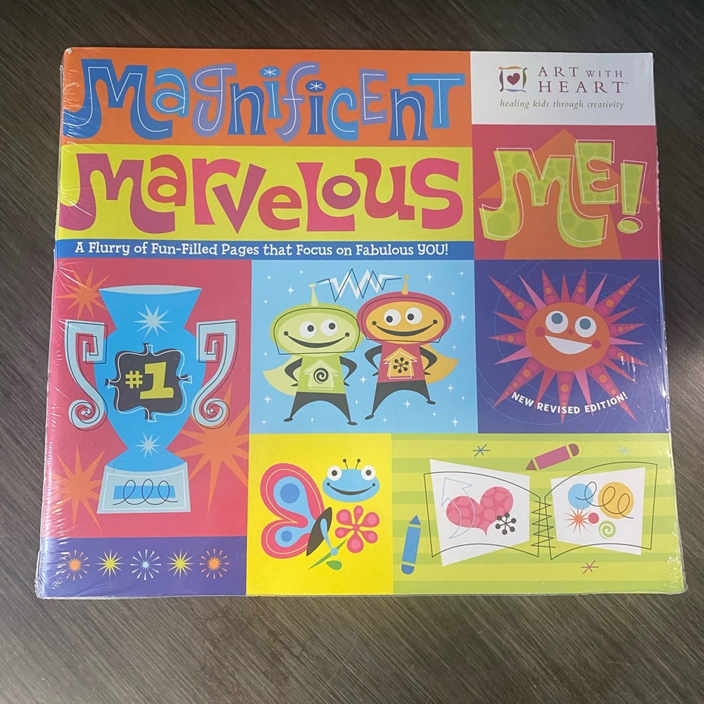 New - Kids Activity Book - Magnificent Marvelous Me!